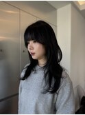 韓国レイヤー__ブルーブラック
