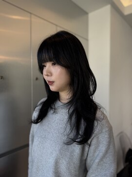 フィル 横浜(fil) 韓国レイヤー__ブルーブラック