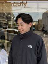 メンズギフト(men's GIFT)&nbsp;毛流れセンターパートフェザーパーマ