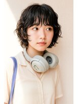 ラレイ ハラジュク(Lalei harajuku)&nbsp;原宿マッシュウルフショートレイヤーカットニュアンスパーマ30代