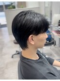メンズトレンドヘア　韓国風　平塚