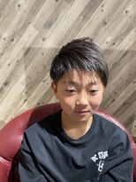 ルネッサンスヘアー ラファエロ(RAFFAELLO)&nbsp;kidsカット　ツーブロック　アシメスタイル　メンズスタイル