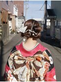 成人　前撮りヘアセット