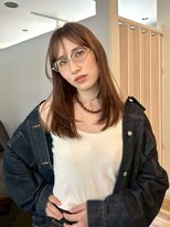 ハノン(Hanon)&nbsp;レイヤーカット×まろやかベージュ
