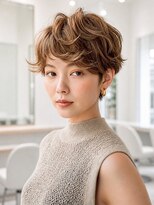 ルービックセカンド 和歌山(Rubik's 2nd)&nbsp;大人可愛いエアリーショート×ニュアンスパーマ