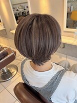 モップス 富岡店(MOPS)&nbsp;ショート×白髪ぼかしハイライト