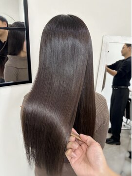 アールサロンギンザ(Rr SALON GINZA) 【カット＋髪質に合わせた髪質改善 】RrSALON HydroXE TR