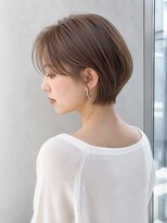 ワゴンバイアフロート(Wagon by afloat)&nbsp;絶壁解消ショートボブ×ミルクベージュ30代40代50代丸顔面長池袋