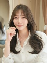 シーテ(Ciete)&nbsp;韓国ヘア名古屋ハイレイヤー顔まわりカット前髪ボブタッセル小顔