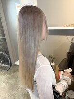 派手髪・ハイトーンカラー・デザインカラー・ブリーチ専門美容室 ミルクティーカラーホワイトミルクティーミルクティーベージュ
