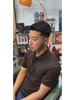 フォーティースリーヘアー(FORTYTHREE hair) 7:3フェードスタイル