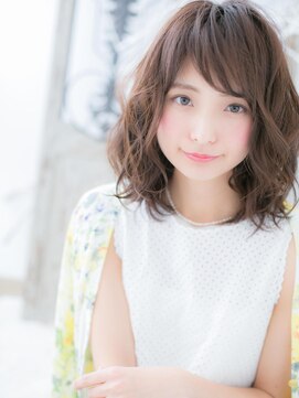 モッズヘア 越谷(mod's hair) *mod's越谷*くせ毛風カール♪愛されふわミディa!