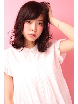 ソア 武蔵小杉(SOAR) ひし形小顔耳かけ大人かわいいくせ毛風グラマラスふわミディ