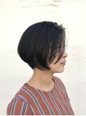 前下がりショートボブ