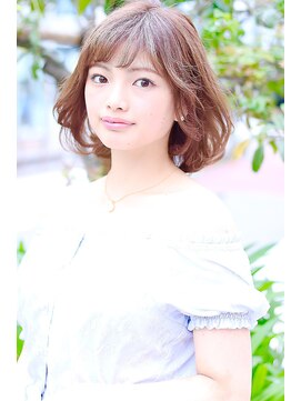 アーレル(Arlel) ☆Arlel 池袋☆シソーラスカラーで艶のあるふわミディ