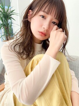 ケーツー あべのキューズモ－ル店(K-two) [K-two]シースルーバング×くびれセミディ[天王寺/阿倍野]