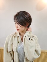 リスブラン(Lys blanc)&nbsp;ナチュラルショートボブ