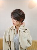 ナチュラルショートボブ