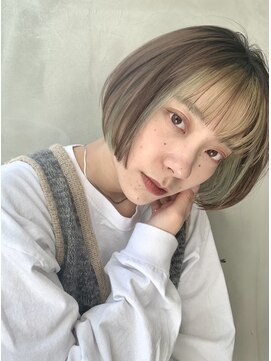 ソーコ 渋谷(SOCO) 【SUN】フェイスフレミング ミントボブ