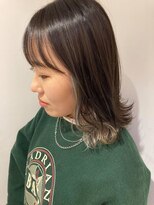 アリーズ シブヤ(ALLYS shibuya)&nbsp;インナーカラー  ポイントカラー ハイライト シアーベージュ