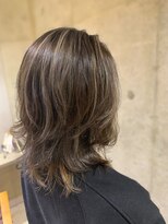 エイト 上野店(EIGHT ueno)&nbsp;【EIGHT ueno】山田_  ウルフカット×3Dハイライトカラー