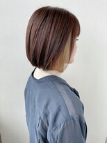 ヘアーアンドスパ フェリーチェ ミチ 野田屋町店(HAIR&SPA felice MICHI) 【feliceMICHI島田和也】チラ見せが可愛いインナーカラー