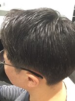 ネクサス 田町店&nbsp;スッキリ刈り上げの七三スタイル[田町]<理容室>