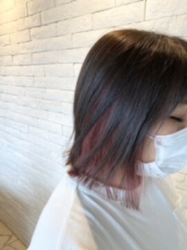 おしゃれ泥棒 《おしゃれ泥棒》インナーピンクレッド