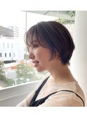 30代40代50代・大人可愛い丸みショート【SPICE AVEDA岡部】