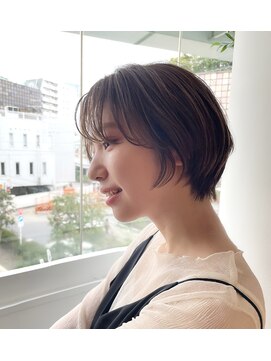 スパイスアヴェダ サロンアンドスパ 玉川高島屋SC店(SPICE AVEDA salon&spa) 30代40代50代・大人可愛い丸みショート【SPICE AVEDA岡部】