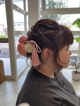 レゴヘアー(LEGO HAIR) 成人式セット＆メイク