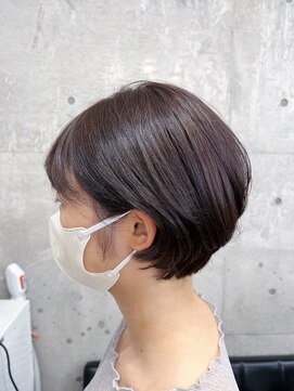 メルシー トータル ブランディング サロン(merci TOTAL BRANDING SALON) まとまるショート/ラベンダーアッシュ/merci横浜