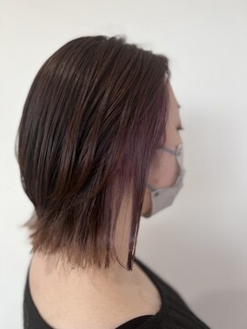 アングゥギャラリー(ungu GALLERY) インナーカラー／ラベンダー／外ハネ