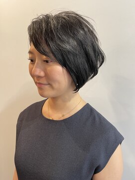 ピュアソウル(Pure Soul) ニューヨークドライカット×美髪アシンメトリーショートボブ