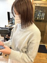 テーラヘアー 土気あすみが丘店(TELA HAIR)&nbsp;切りっぱなしボブ