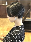 ハンサムショート×黒髪