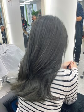 アルドーレ(Ardore) ブリーチなしで叶える赤み消しカラー☆オリーブグレー