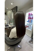 モードケイズブラン(MODE K's Blanc)&nbsp;ioLu髪質改善ストレート×髪質改善カラー【六甲道】