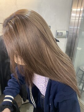 エヴァー(ever) 【切りっぱなしボブ/エアリーロング/美髪/ピンクブラウン/渋谷】