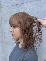 ロングボブパーマ