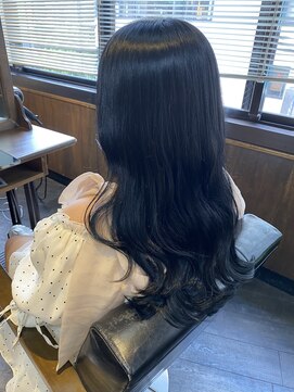 エイチエムヘアーホーム 池袋2号店(H M hair home) ブルーブラック