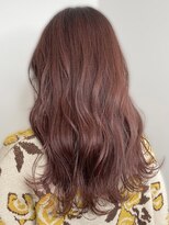 アース センター南店(HAIR&MAKE EARTH) 20代30代髪質改善カラーピンクブラウンベージュ毛先パーマ透け感