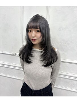 メゾンハル(Maison HALU) 小顔効果＋流行【ザクザクレイヤーヘア】デザインカラーとも◎