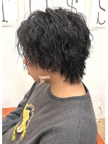ショートオンリーサロントス(short only salon TOSS) メンズ波ウェーブ