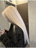 ホワイトブロンド/ホワイト