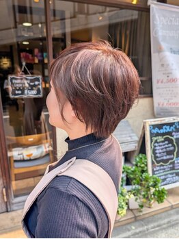 ポルト 都立大学店(Porte)の写真/《都立大学駅から30秒》ミルボンの世界初オーガニック認証カラー使用♪頭皮にも髪にも優しく理想の色味を＊