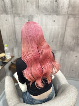 空 コーラルピンク