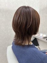 ロウ 札幌(ROW)&nbsp;大人ミニウルフ｜くびれレイヤーカット｜札幌大通駅個室サロン