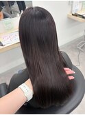 【ダークラベンダー】ラベンダーグレージュ/髪質改善カラー