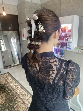 リンダテーラ(Linda tela) 【札幌白石】ヘアセット/ツインポニー/結婚式